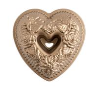 Nordic Ware Bundt Pan: Floral Heart, 6 Cups, Toffee
