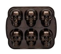 Nordic Ware Cakelet Tin: 6 Hole Nordicware Skull Tin