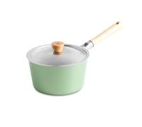 Nordic Ware Cardamom Ceramic Nonstick 3 Quart Saucepan with Lid