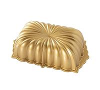 Nordic Ware Fluted Loaf Pan Gold