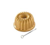 Nordic Ware Elegant Party Bundt Pan & Reusable Bundt Thermometer - Gold Nordic Ware Gold