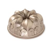 Nordic Ware Fleur De Lis Cast Aluminum Bundt Pan, 10 Cup, Toffee