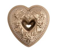 Nordic Ware Bundt Pan Toffee Floral Heart 6-Cup