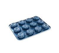 Nordic Ware Formed Mini Bundt, 12 Cavity Cupcake, Navy