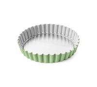 Nordic Ware Formed Quiche Tart Pan, 7.5 Cup, Aurora Green