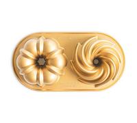 Nordic Ware Gold Classic Duet Bundt Pan