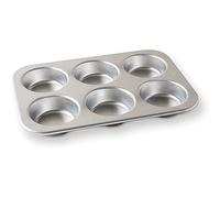 Nordic Ware Naturals Muffin, Aluminum, 6-Cavities