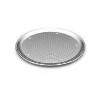 Nordic Ware Naturals 16" Hot Air Pizza Crisper Round Pan Aluminium Tray, Silver