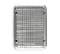 Nordic Ware Naturals Aluminium Quarter Sheet with Oven Safe Grid