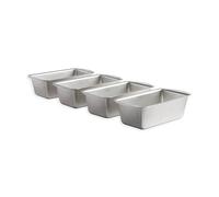 Nordic Ware Naturals Aluminium Set of 4 Mini Loaf Pans