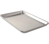 Nordic Ware Naturals Jelly Roll Pan, Rustproof Aluminium Sheet, Premium Bakeware for Baked Veggies, Muffins, Cookies and More, Made in the USA, Silver