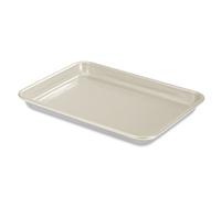 Nordic Ware Naturals Non-Stick Baker's Quarter Sheet, Aluminium Baking Tray, Premium Bakeware To Bake and Reheat Small Meals, Made in the USA, Silver