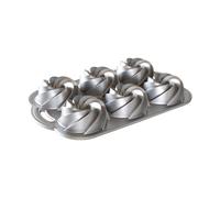 Nordic Ware Nordic Ware Heritage bundtlette baking tin Silver