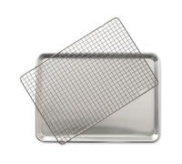 Nordic Ware Nordic Ware naturals baking sheet with grill 32.7x45.4 cm