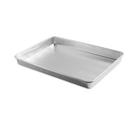 Nordic Ware Prism 21x15 inch Extra Large Baking Pan, XL Capacity, Textured Natural Aluminum for Roasting Baking Broiling