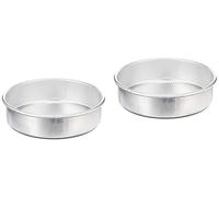 Nordic Ware Prism 9-Inch Round Cake Pan, 2-Pack, Natural