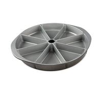 Nordic Ware Scottish Scone & Cornbread Pan, Black