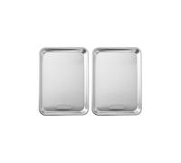 Nordic Ware Set of 2 Naturals Quarter Sheet - Silver Nordic Ware Silver
