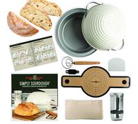 Nordic Ware Simply Sourdough Bread Baking Kit, 9 Piece Set for Beginners