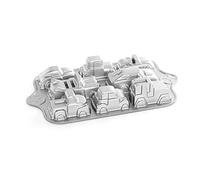 Nordic Ware Sweet Rides Classic Car Cast Aluminium Non Stick Bundt Baking Pan 5 Cup - Silver