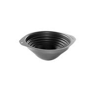 Nordic Ware Universal Double Boiler, 8 Cup Melting Pot Fits 6' to 9' Pans, Non-Stick Aluminium, Baking Accessories for Gentle Heating, Black