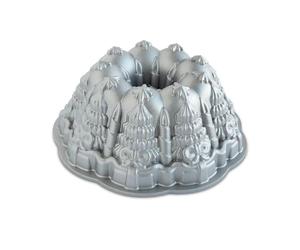 Nordic Ware Verry Merry Bundt, Sparkling Silver