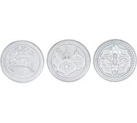 Nordic Ware Yuletide Cookie Stamps (Set of 3), Sturdy Cast Aluminium, Cookie Press Set Made in The USA, Sturdy and Durable Biscuit Maker Press Set, 01236