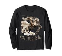 Nordic Warrior Valkyries T Freya's Shieldmaidens Valkyries Long Sleeve T-Shirt