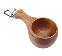 Nordic Wooden Mug Outdoor Camping Hiking Drinking Cup Portable for Coffee Tea Milk Christmas, Thanksgiving