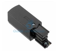GLOBAL End power feed right for Noa track system black