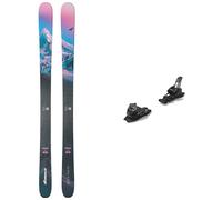 Nordica - Freeride/Freestyle ski bindings - Pack Santa Ana 92 2026 for Women - Purple Purple 161 cm.167 cm