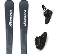 Nordica - Alpine skiing - Spitfire DC 80 Pro FDT + Comp 12 FDT 2026 for Men in Wood - Size 174 cm - Black Black 174 cm