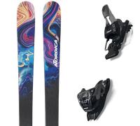 Nordica - Pack Ski Unleashed 98 Ca - 174 + 11.0 Tp 100mm Black Anthracite - Ski