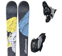 NORDICA Unleashed J + J7.0 Fdt - Children - Blue / Grey / Yellow - size 128- model 2025 128