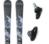 NORDICA Wild Belle Dc 84 + Tp2 Lt11 Fdt - Women - Grey / Blue / Black - size 156- model 2027 156