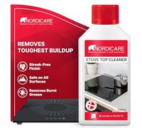 Nordicare Hob Cleaner Glass Ceramic - Induction Stove Top Cleaner Polish and Protector for Everyday Use - Made in Denmark (250ml)
