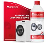 Nordicare Washing Machine Cleaner - Deep Clean and Service, Professional Machine Cleaning Descaler - Removes Dirt Limescale and Odors (1000ml)