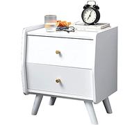 NordicPineBedsideTable,BedroomFurniturewithStorageDrawers,NoNeedToAssembleFurniture,BedroomStorageCabinetwithSolidCopperHandle(Color:F) needed
