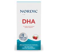 Nordic's DHA, 830mg Omega-3s Strawberry Flavor, Non-GMO, Gluten Free, 180 Softgels