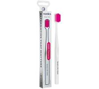 Nordics Super Soft Silk 12,000 Toothbrush Pink white