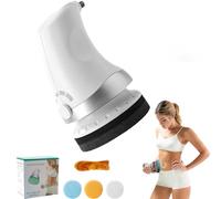 Nordicsculpt Machine, Nordicsculpt Bodysculpt 1.0, Electric Cellulite Massager with Vibration Technology & 3 Pads, Help Break Down Fat, Tighten Loose Skin - Makes Skin Silky Smooth (White)