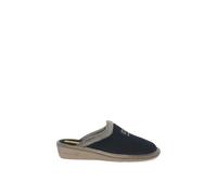 Nordikas Women's 'Natala III' Suede Mule Slippers in Navy | Size: 3 Nordikas Navy 3