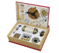 NORDISTRICT Da Vinci Code Mini Codex Metal Puzzle Set Solve the Nesting Puzzle Suitable for Adults and Teens