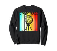 Nordkapp Norway North Cape Globe Monument Northermost Europe Sweatshirt