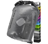 Nordlight Dry Bag and Waterproof Bag - (10L, Anthracite Frosted) Waterproof Packing Bag with Roll Top Closure and Shoulder Strap | Swimming, Beach, Canoeing, Stand Up Paddling, Diving