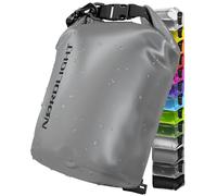 Nordlight Dry Bag and Waterproof Bag - (5L, Anthracite) Waterproof Packing Bag with Roll Top Closure and Shoulder Strap | Swimming, Beach, Canoeing, Stand Up Paddling, Diving
