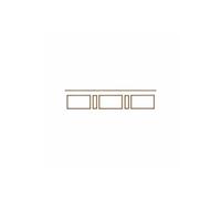 Nordlinger PRO 4 m Wood Base Moulding Kit - Pre-Cut Wall Moulding - 100% FSC - Add a Touch to Your Walls