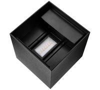 Nordlux Rold Round Outdoor Wall Light/Exterior Light Beige Metal, Intergrated LED Waterproof & Weather Resistant-Porch, Patio, Garden, Garage, or Entrance. IP54, Class 1 (Insulated)