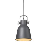 Nordlux Adrian pendant light in black, Ø 16 cm