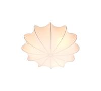 Nordlux Aeron 60 Indoor Ceiling/Flush Mount White Textile, E27 3X25W Mains Powered-Bedroom, Living Room, Kitchen, Office, Bedside or Study. IP20, Class 2 (Double Insulated)